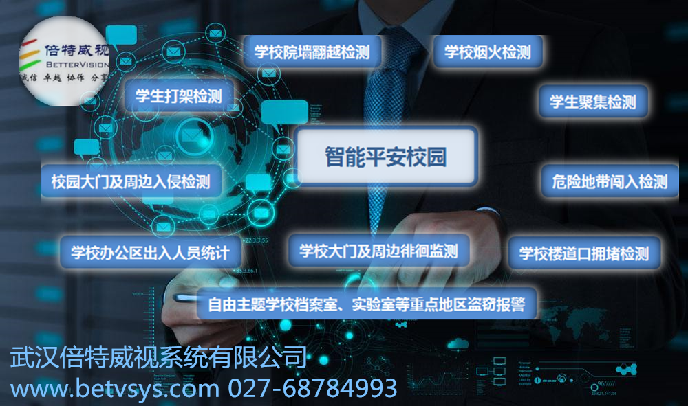 校园安全智能安防武汉倍特威视系统有限公司